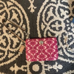 Coach wristlet
